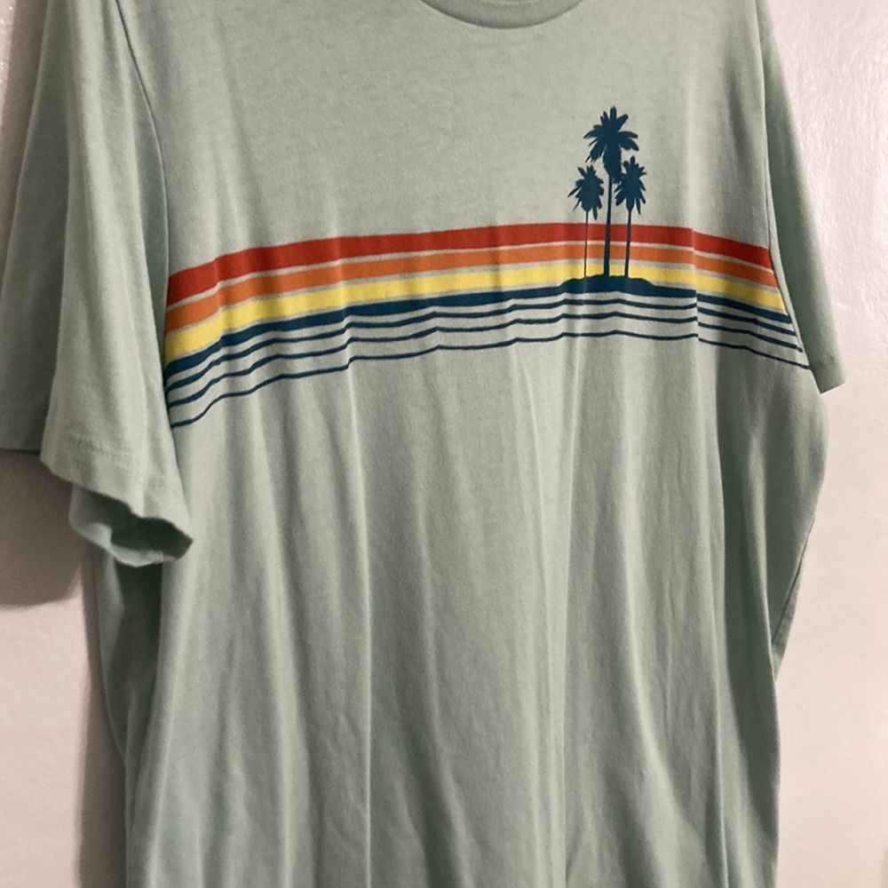 Old navy Tropical mens t shirt size xL - Picture 2 of 7